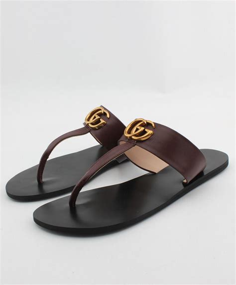 fake gucci thong sandals|gucci unisex sandals.